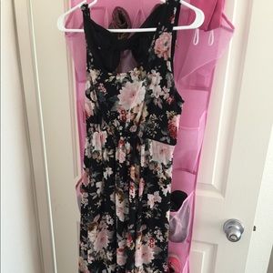 Flower maternity dress