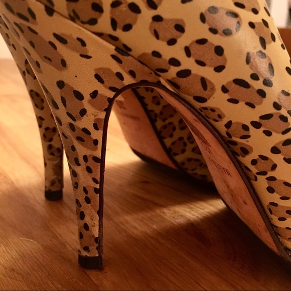 All Saints Leopard Heels - Picture 3 of 8