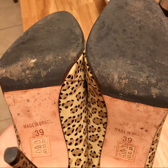 All Saints Leopard Heels - Picture 5 of 8