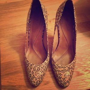 All Saints Leopard Heels