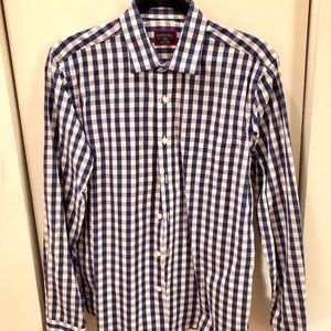 Brandnew! Slimfit Gingham button down by Untuckit