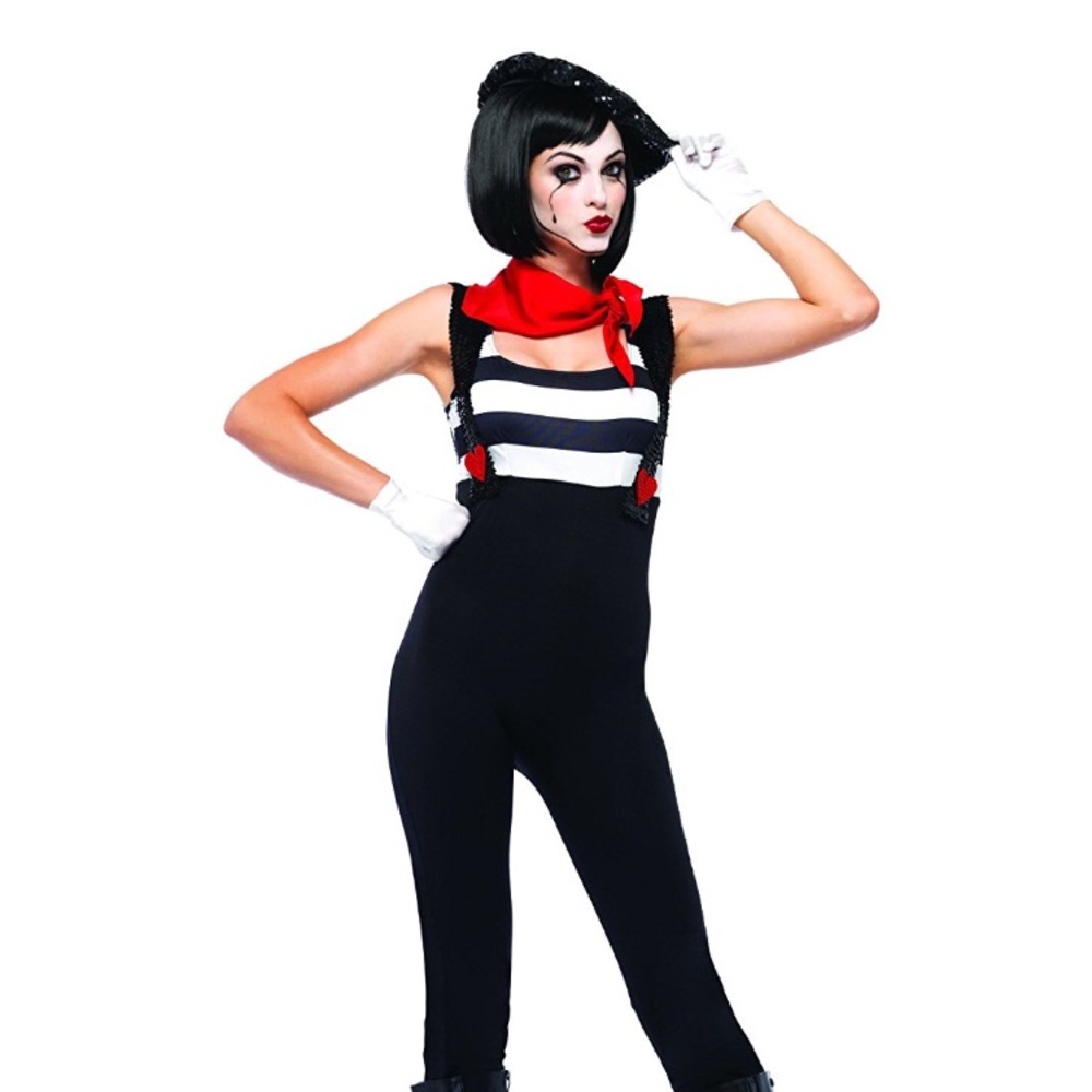 Mime Halloween Costume - Med.