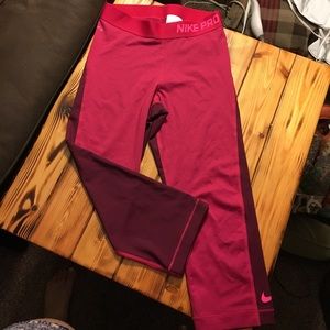 Nike dri-fit work out leggings