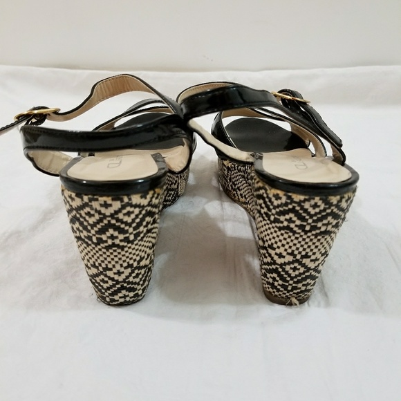 CL by Chinese Laundry Black Duet Wedge Heels - Picture 3 of 7