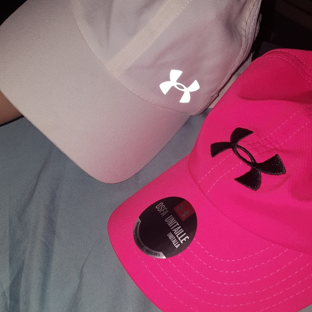 **Under Armour caps** (Bundle $15 for both)