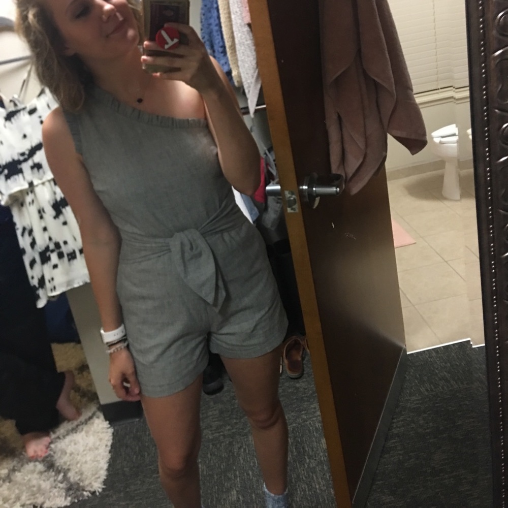 Grey romper