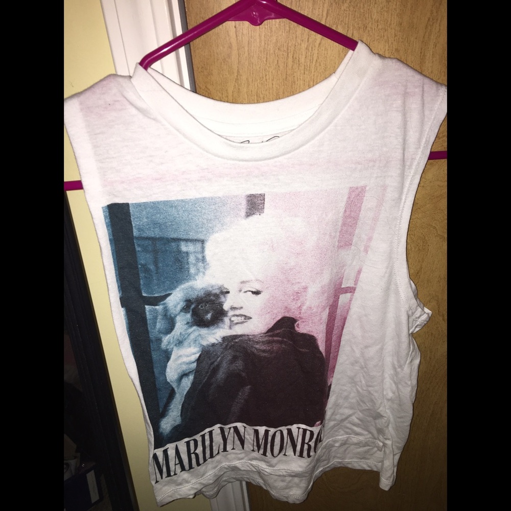 Marilyn Monroe white tank