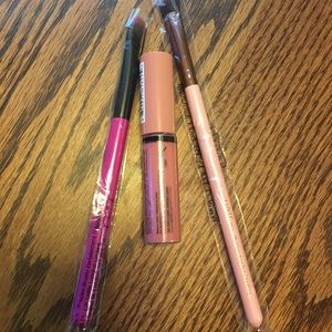 NWT - NYX Butter Gloss and Eye Make Up Brushes