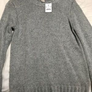J crew brand new heather grey sweater!