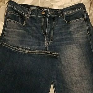 American Eagle high waist artist jeans