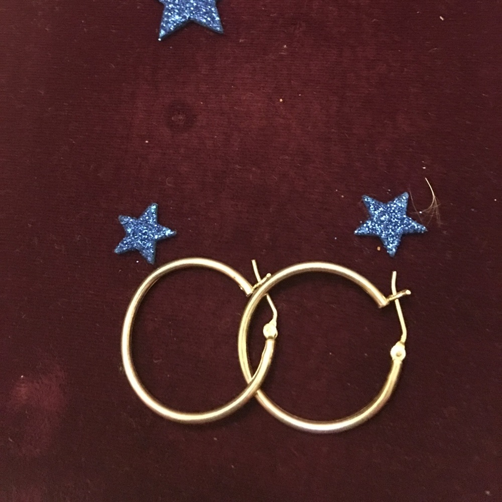 Sterling Silver Hoops