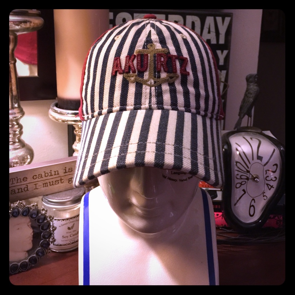 BNWT: A. Kurtz fitted baseball hat!