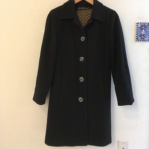 Kristen Blake Wool Dress Coat