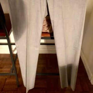 Gray Slimfit Cotton Slacks by JCrew