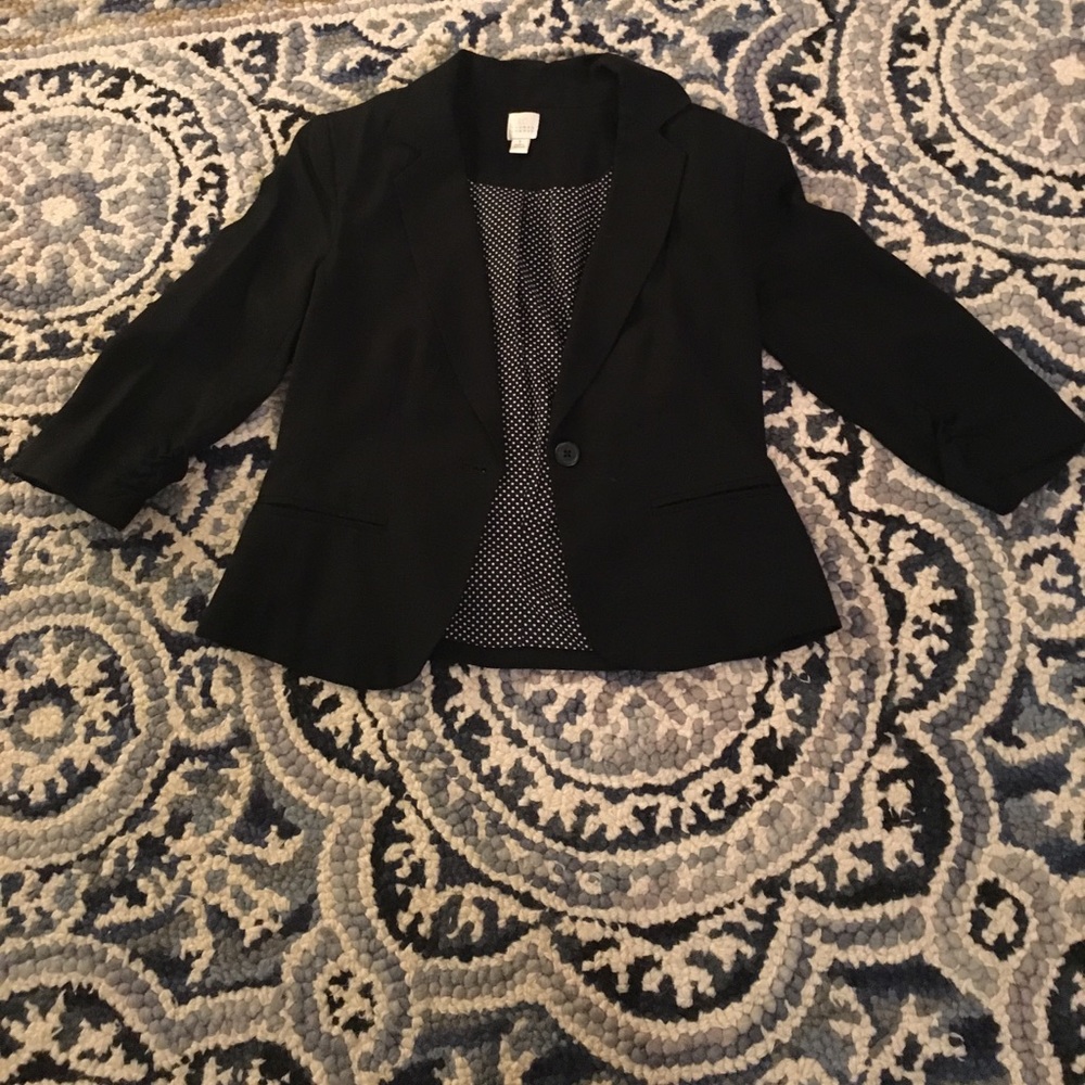Black blazer