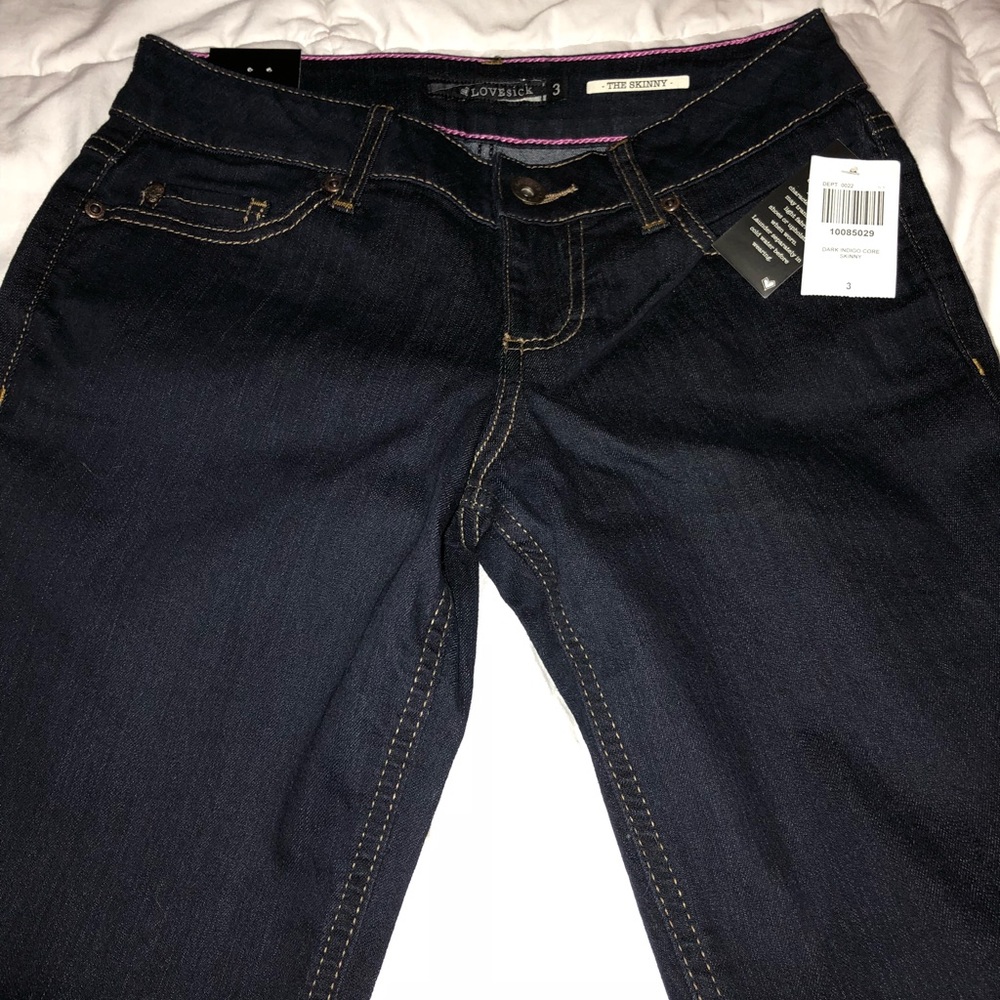 Skinny Jean Dark Blue Denim NWT