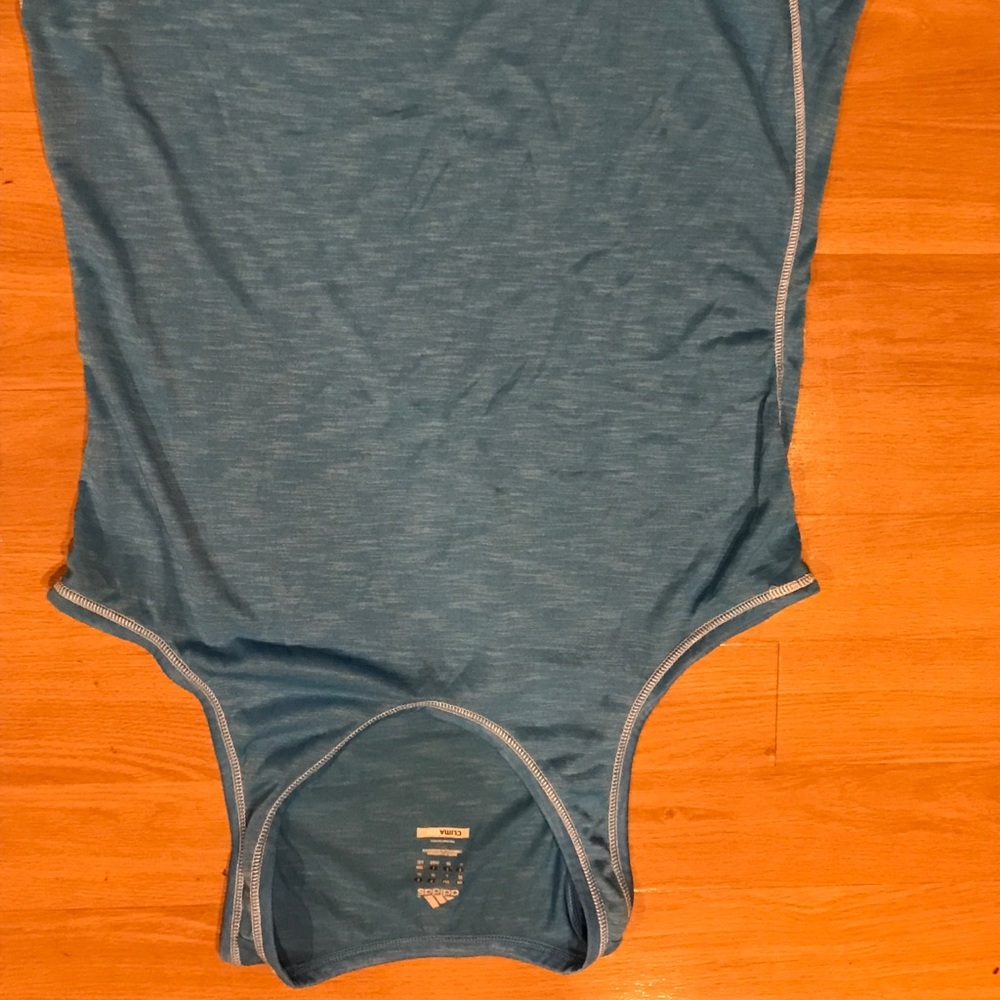 Adidas tank top baby blue