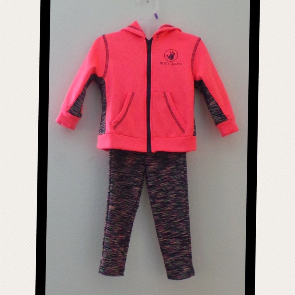 Body Glove Matching Set Toddler Size 2T