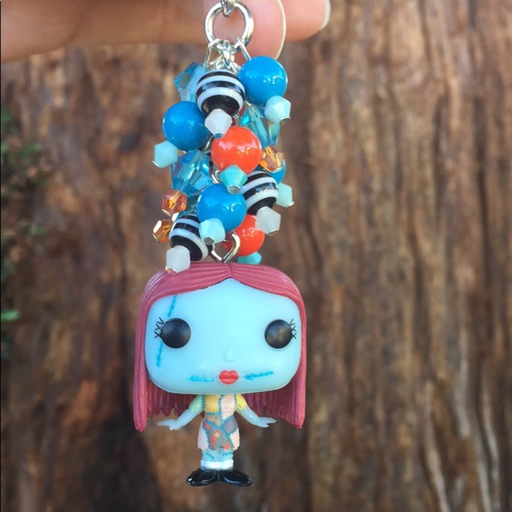 SOLD. Nightmare before Christmas sally charm fob
