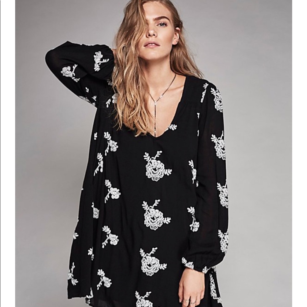 Free People ‘Embroidered Austin’ dress