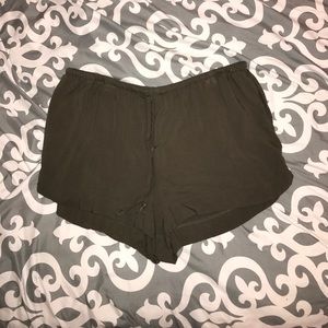 Forest green shorts