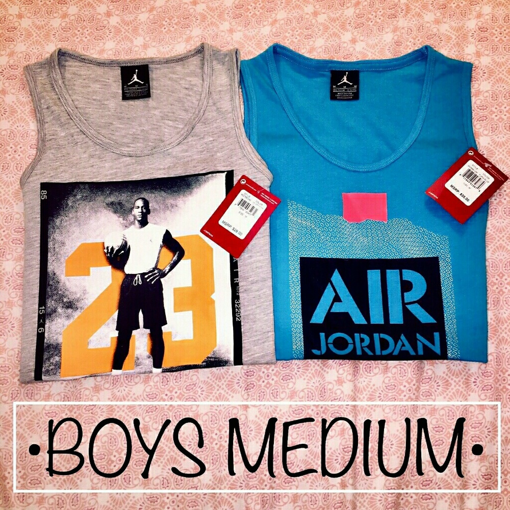 *NWT* Boys Jordan Tank Bundle • Medium