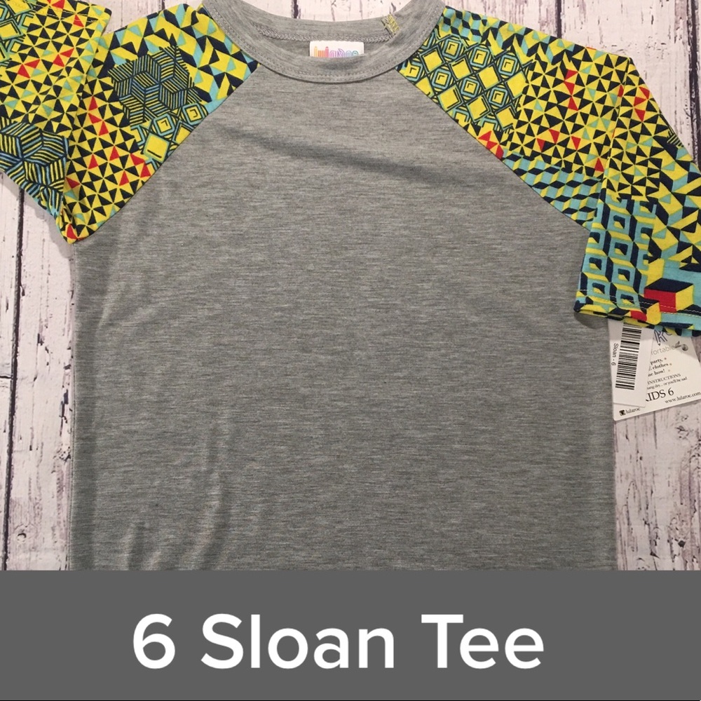 Lularoe kids Sloan tee  - 3/4 sleeve - unisex