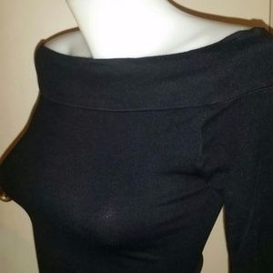 Long sleeve off shoulder top