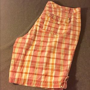 #SALE# Pink plaid shorts