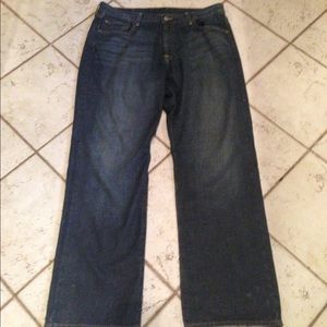 Men's Lucky Brand Dungarees Jeans used 36x32