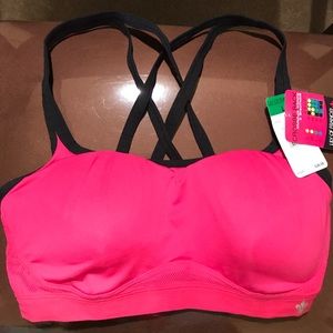 Lily of France pink sports bra