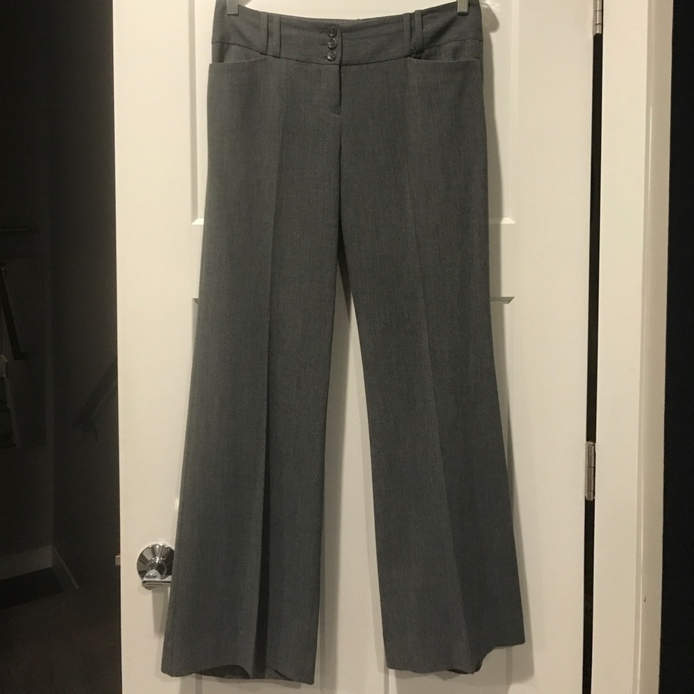 The Limited Grey Drew Fit Slacks