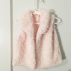 Kraft Kat Pink Shaggy Vest