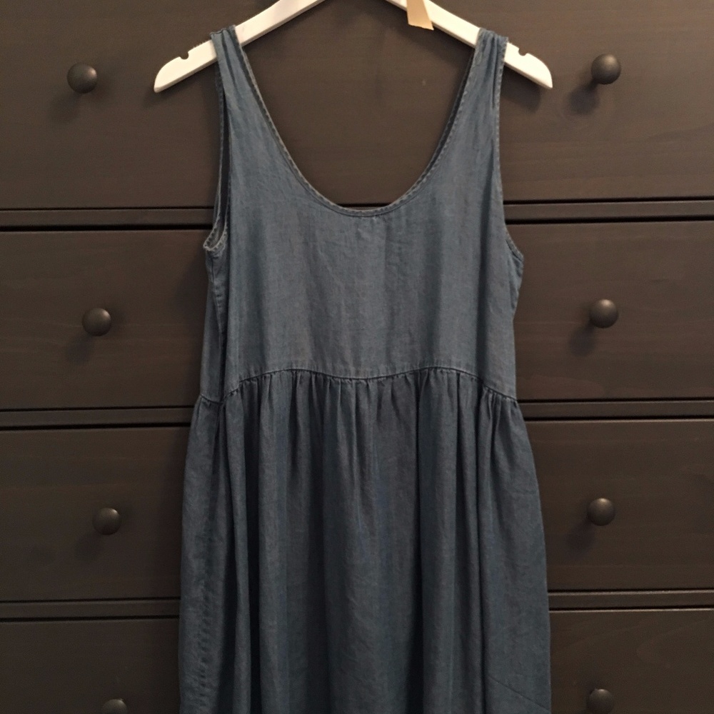 Denim Dress, loose fit
