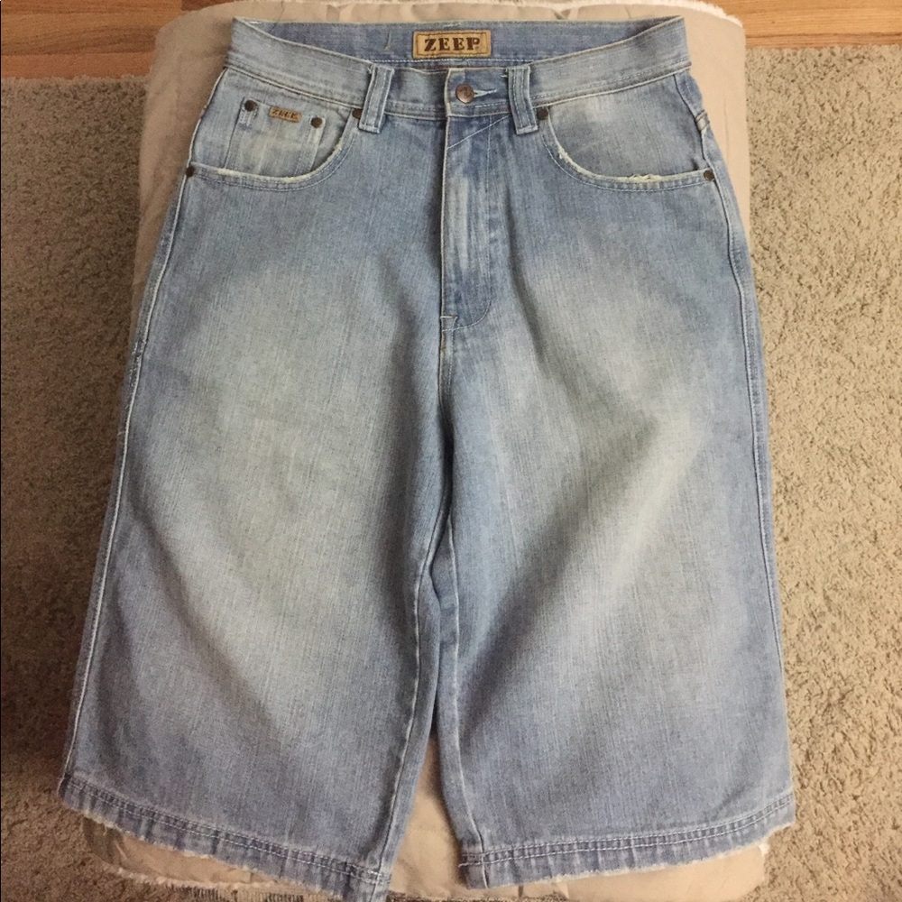 Men’s denim jeans shorts size w32 L15