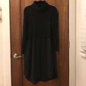 Black, long sleeve Madewell dress