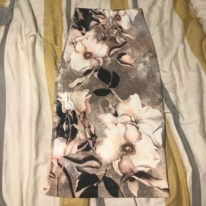 Floral skirt