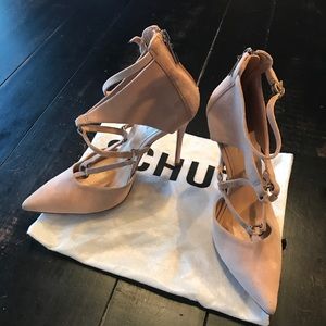 Schutz "Dezi" Strappy Heels - Never Worn!!