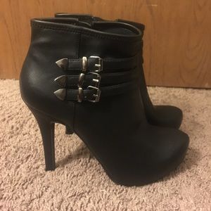 BCBG Fay Platform Bootie