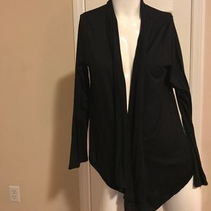 Black cardigan