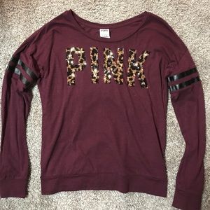 ❗️1HR SALE ONLY❗️VS PINK long sleeved tee