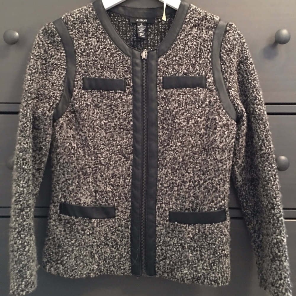 Wool, Moto Jacket, black, lightweight,