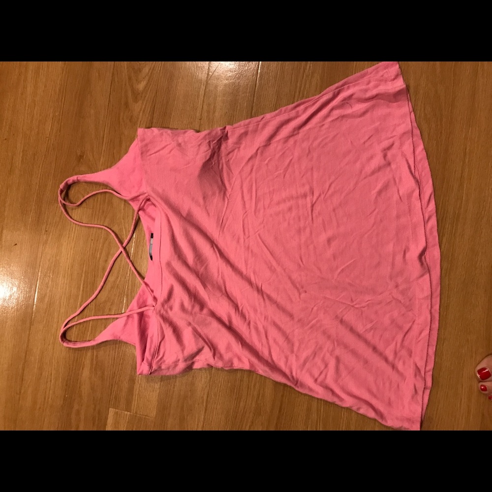 Casual tank top light pink