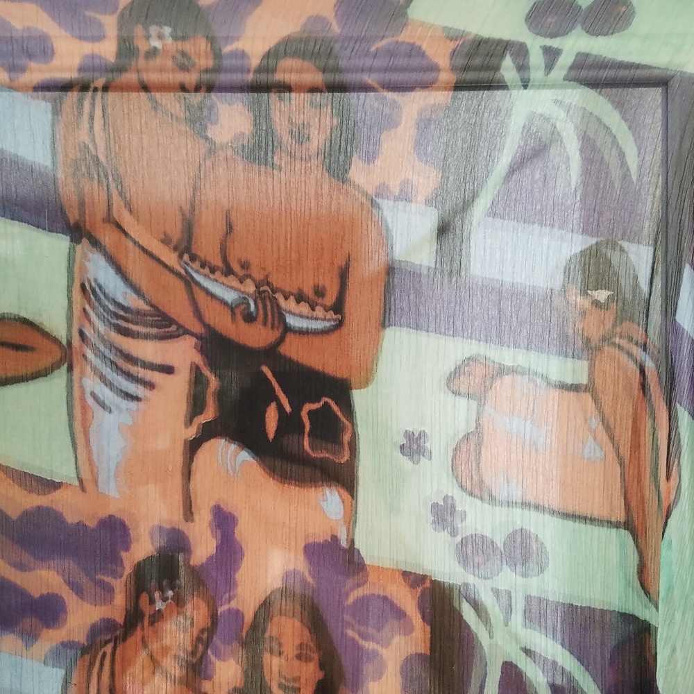 Sheer Gaugin scarf