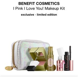 I PINK I LOVE YOU Benefit Set