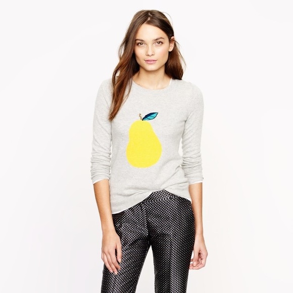 J. Crew Pear Sweater - Picture 2 of 5