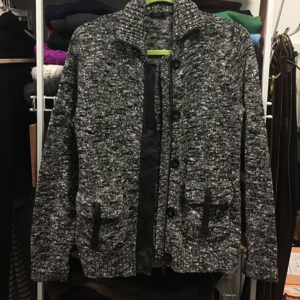 J crew wool blend sweater size s