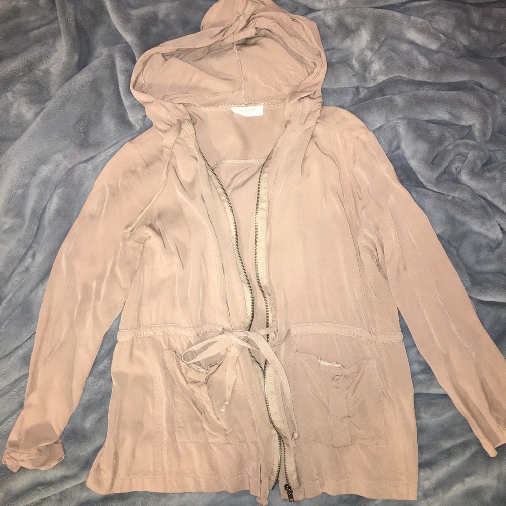 Tan zip up cardigan! Brand new!