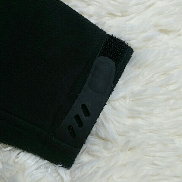 Land's End dark grey fleece zip up jacket - Picture 4 of 8