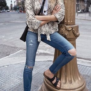 Madewell High Riser Skinny Jeans